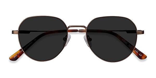 Event - Round Bronze Frame Prescription Sunglasses | Eyebuydirect | EyeBuyDirect.com