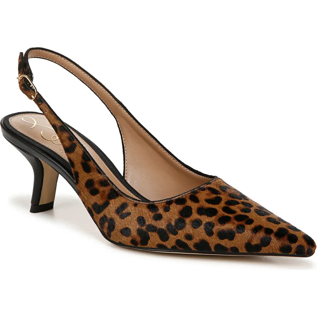 Sam Edelman Bianka Slingback Pump in Granada Tan at Nordstrom, Size 8.5 | Nordstrom