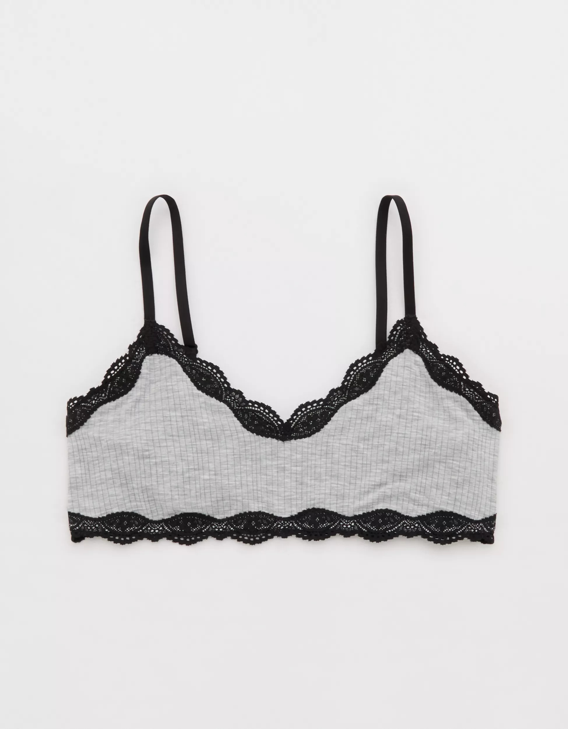Superchill Modal Lace Trim Bralette | Aerie