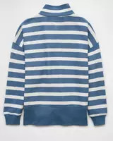 AE Big Hug Henley Sweatshirt | American Eagle Outfitters (US & CA)