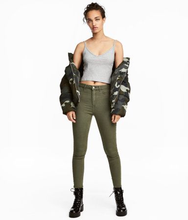 H&M Super Skinny High Jeans $19.99 | H&M (US)