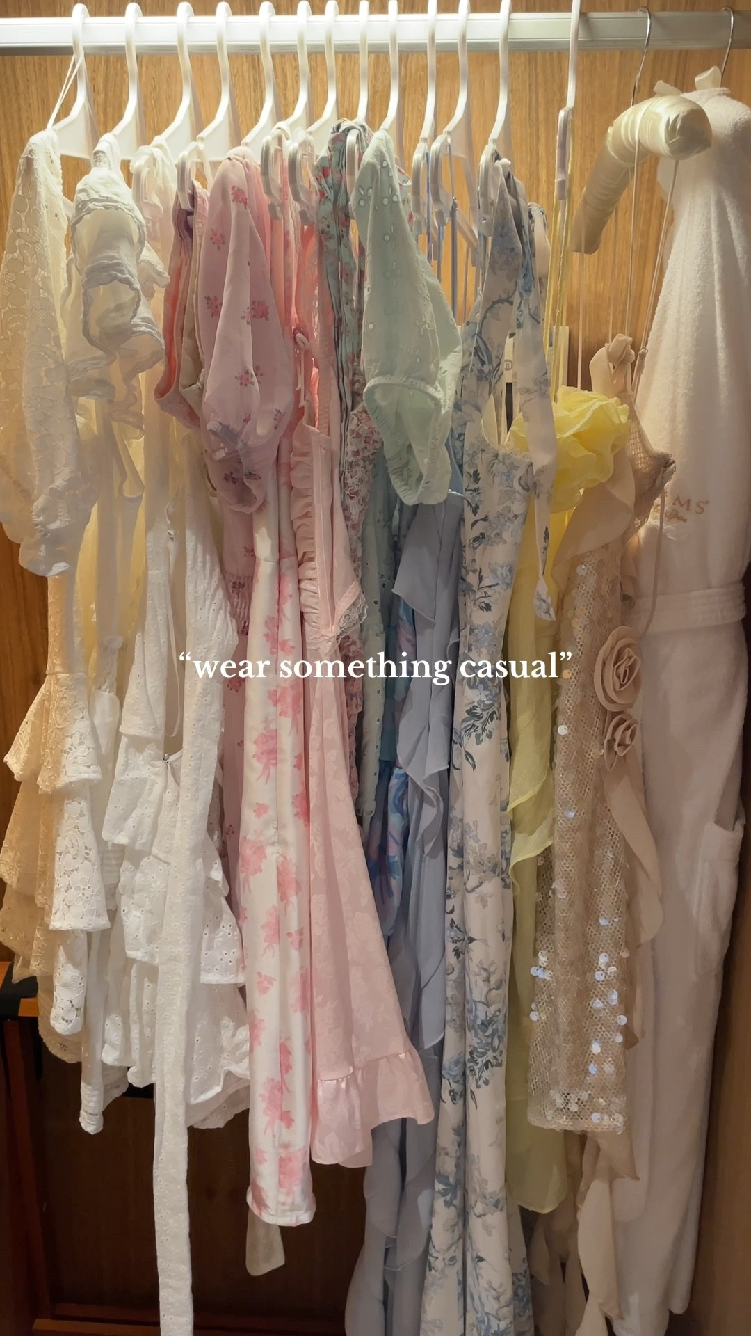 dress essentials, coquette aesthetic, shabby chic haul, girly girl, rainbow closet