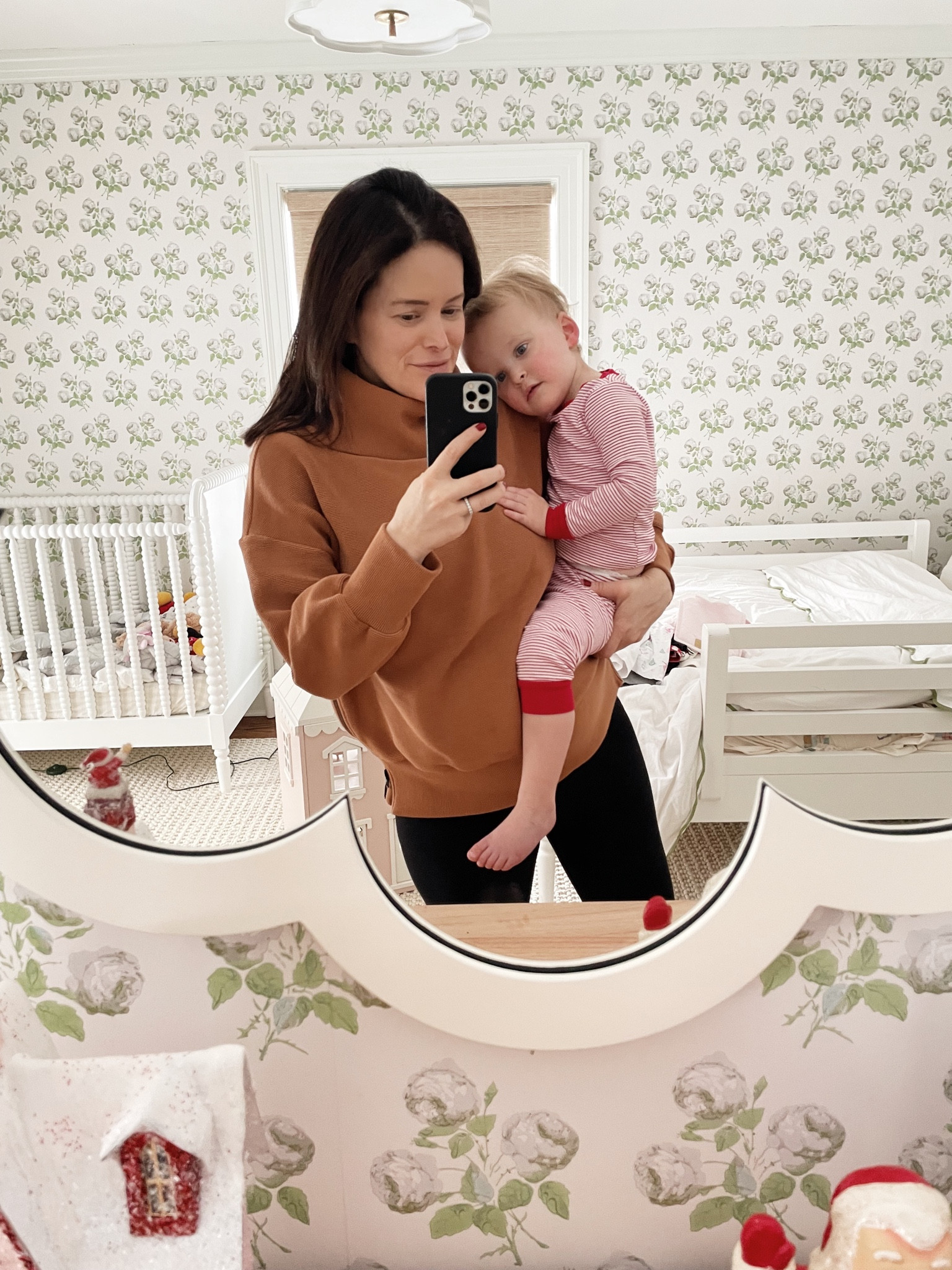 This sweatshirt isn’t maternity but I am just about 23 weeks, am wearing a small, and it has a lot of room. There are zippers on the side so it’s going to work for months and it’s cozy but also…elevated. I love it so much that I just bought it in 2 more colors. 

#LTKbump #LTKcurves