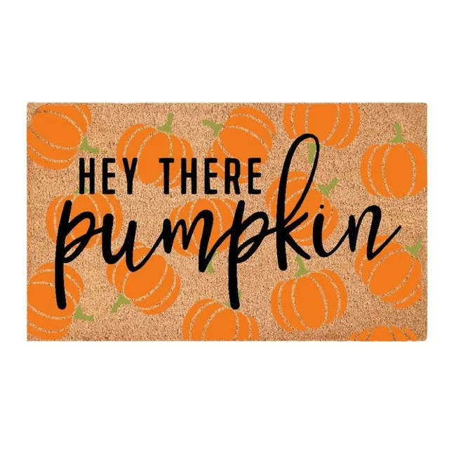 yubnlvae carpet decor welcome mat pumpkin doormat door rug mat fall decor pumpkin fall home decor... | Walmart (US)