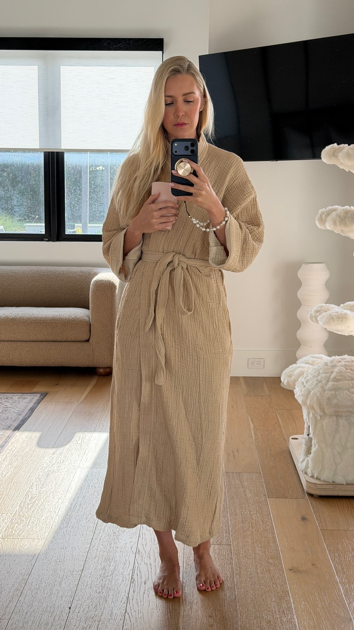 A cozy morning is always better in a robe!

@The Loomia

#LTKmorningroutine #LTKHome #LTKSaleAlert