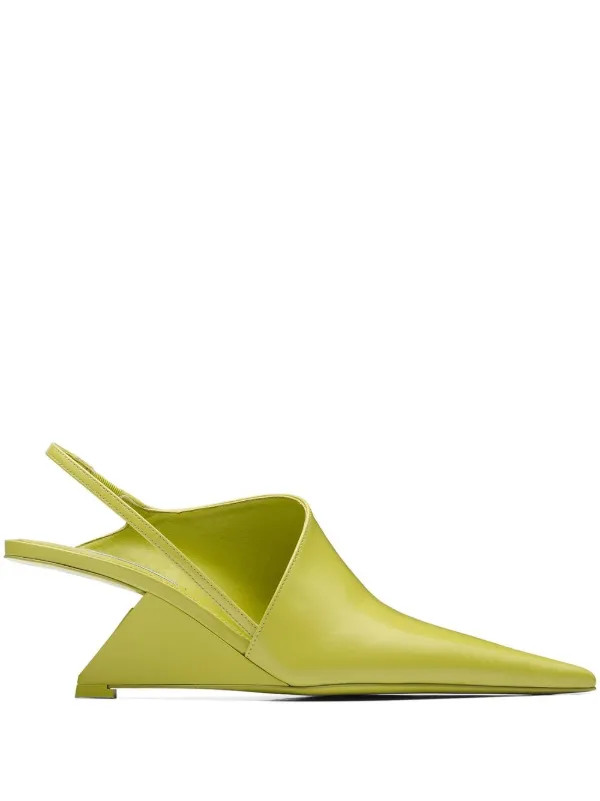 Prada Escarpins Pointus à Bride Arrière - Farfetch | Farfetch Global