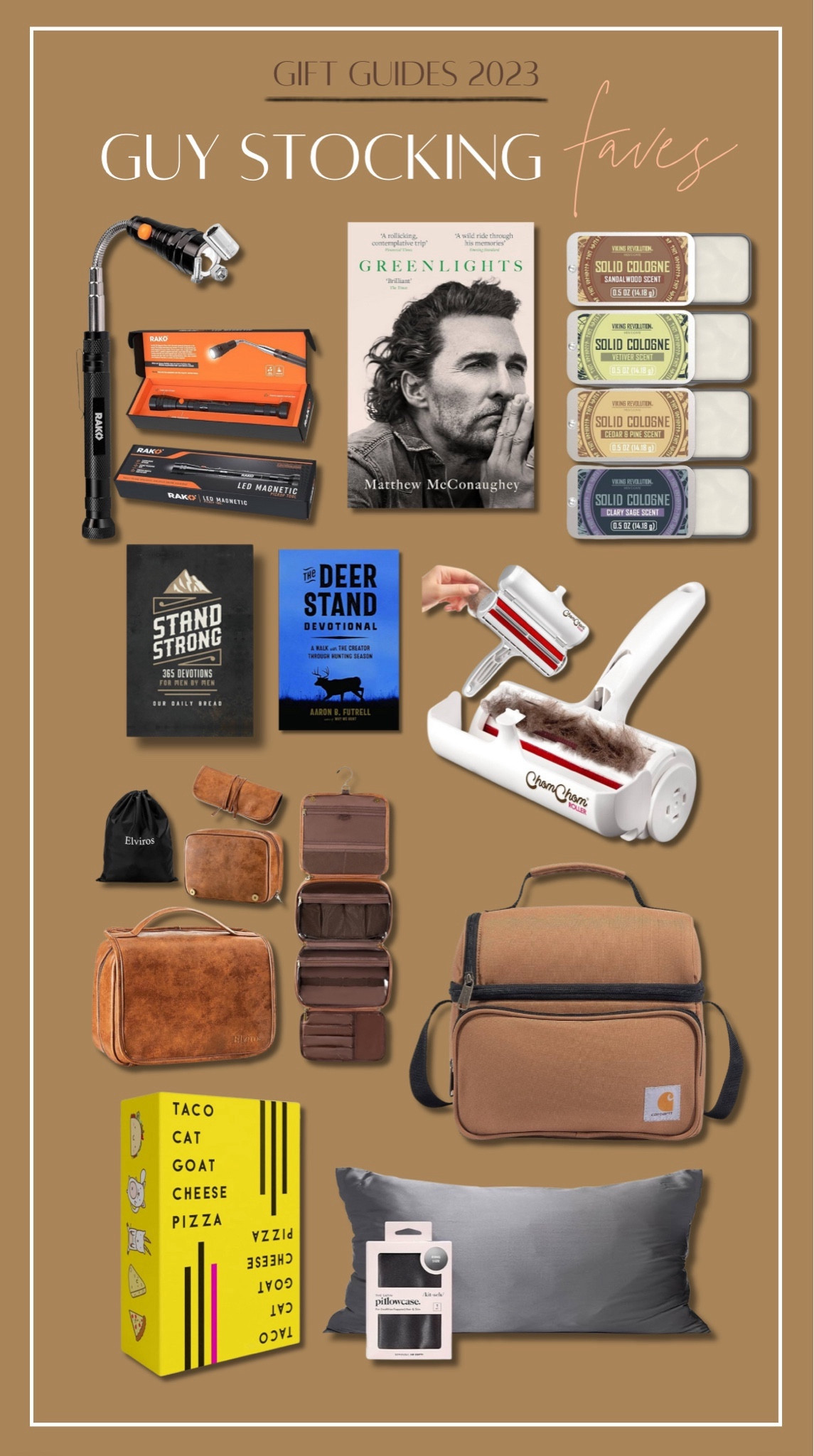 Some stocking stuffers / smaller gift ideas for him🎅🏻✨🎁 all amazon! 

For him / gift guide / Christmas / present ideas / affordable / Holley Gabrielle 

#LTKGiftGuide #LTKmens #LTKHoliday