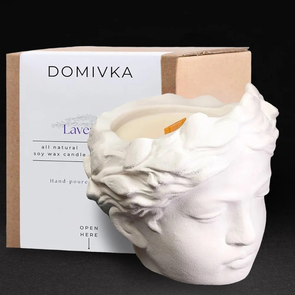 Unique Candles Anthropologie Candles Crackling Wood Wick Soy Candles Luxury Aesthetic Candles Wom... | Amazon (US)