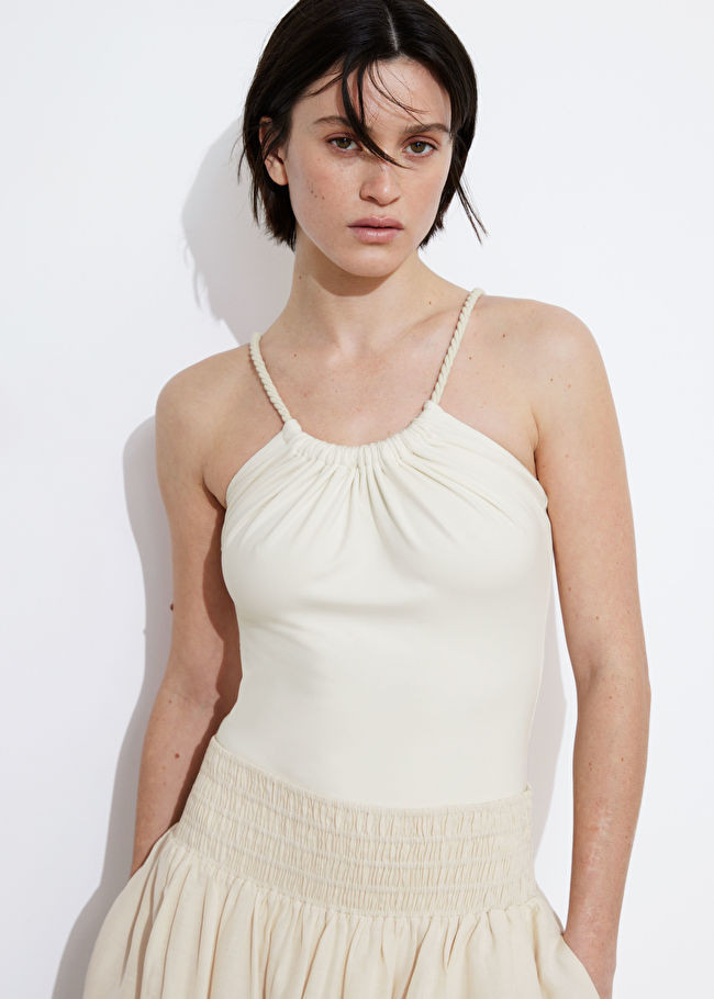 Rope-Strap Bodysuit - White - & Other Stories GB | & Other Stories (EU + UK)