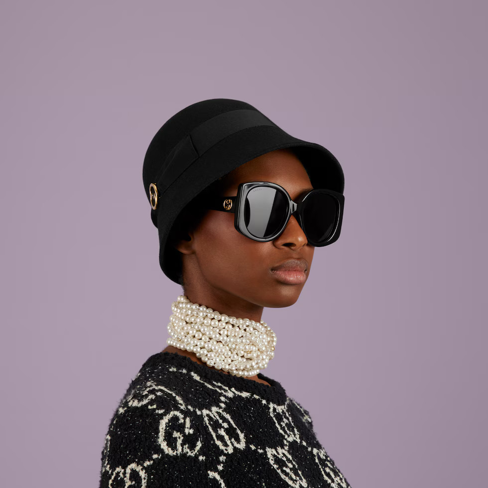 Geometric-frame sunglasses | Gucci (US)