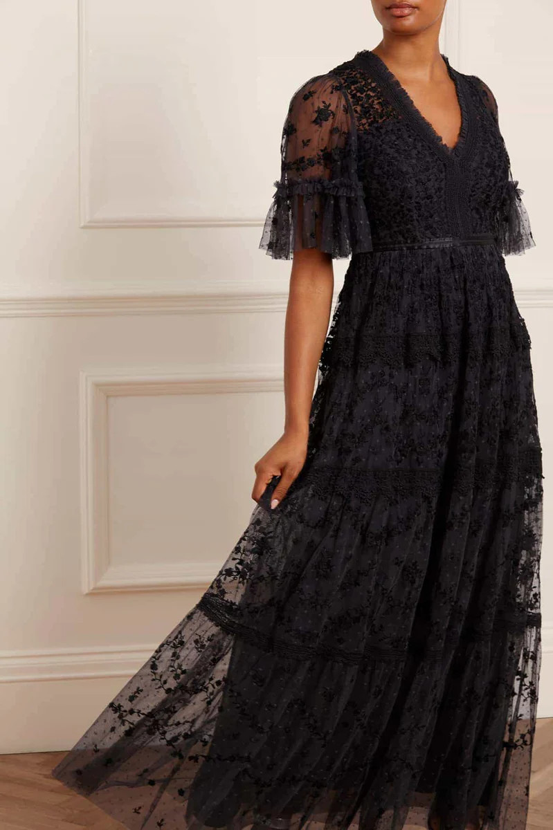 Araminta Lace Gown | Needle & Thread US