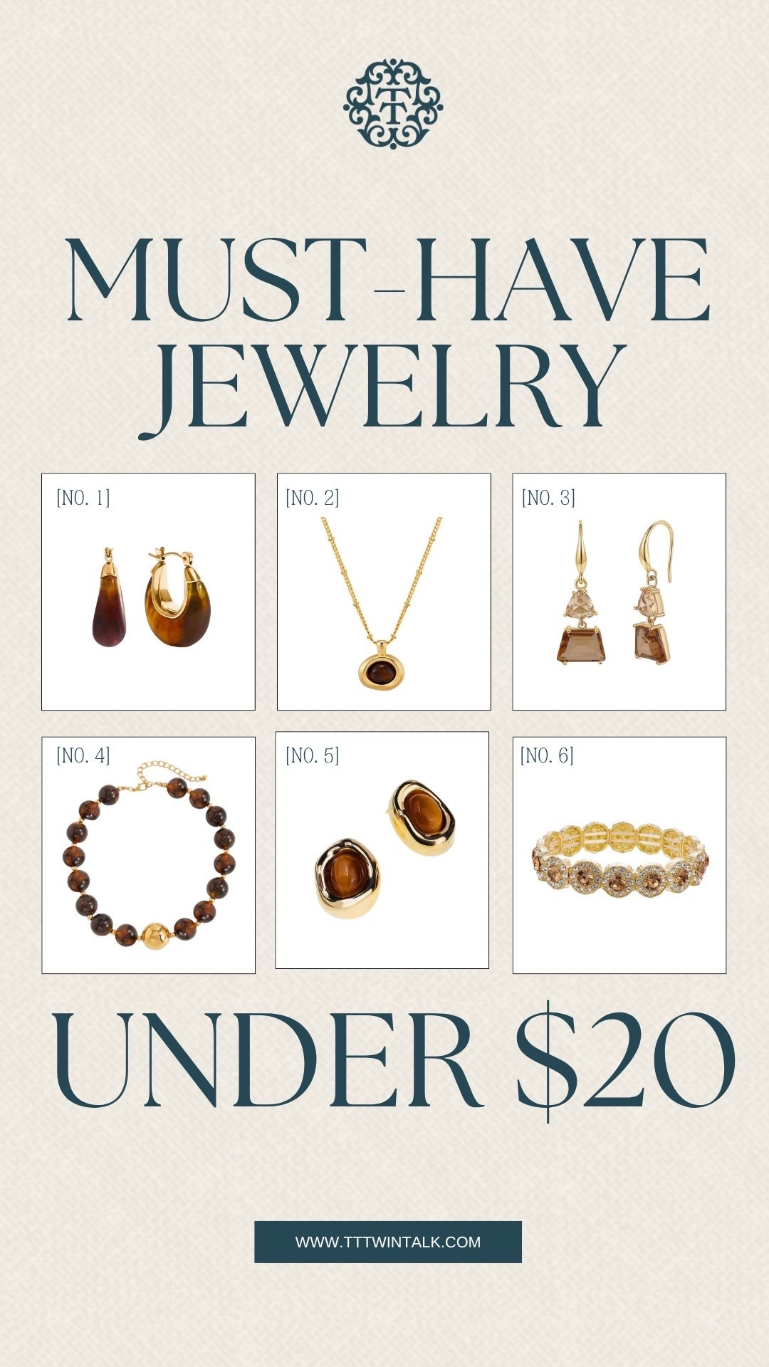 These Amazon jewelry finds are all under $20 and make it easy to switch up your everyday accessories. We’re loving the warm tortoiseshell tones, gold details, and vintage-inspired shapes for mixing and matching with pieces already in our closets. A few small accessories can completely change the feel of an outfit without spending a lot.

#LTKSeasonal #LTKOver40 #LTKBeauty