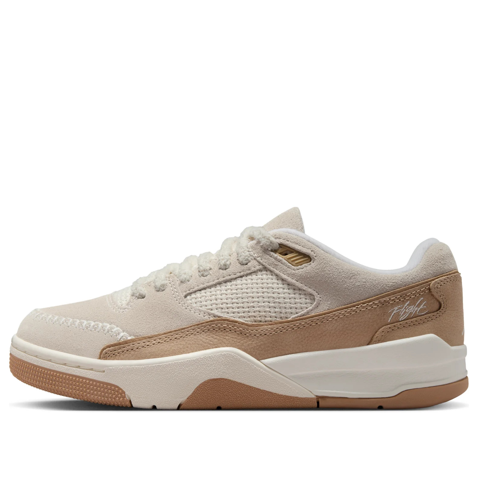 (WMNS) Air Jordan Flight Court SE 'Light Orewood Brown Sail' IB4414-120 | KICKS CREW