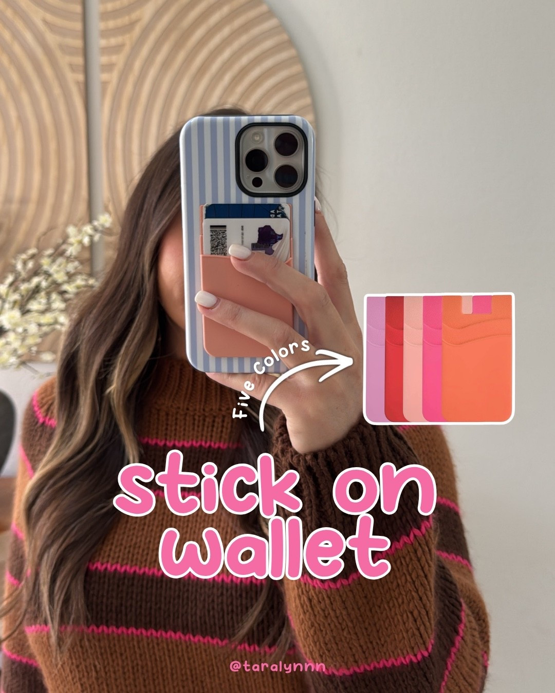 Stick on phone wallet that I love! Comes in 5 color options and I works so well! 


#wallet #phone #phonecase #iphone #stickonwallet #phonewallet #amazon 

#LTKgrwm #LTKootd #LTKdayinmylife