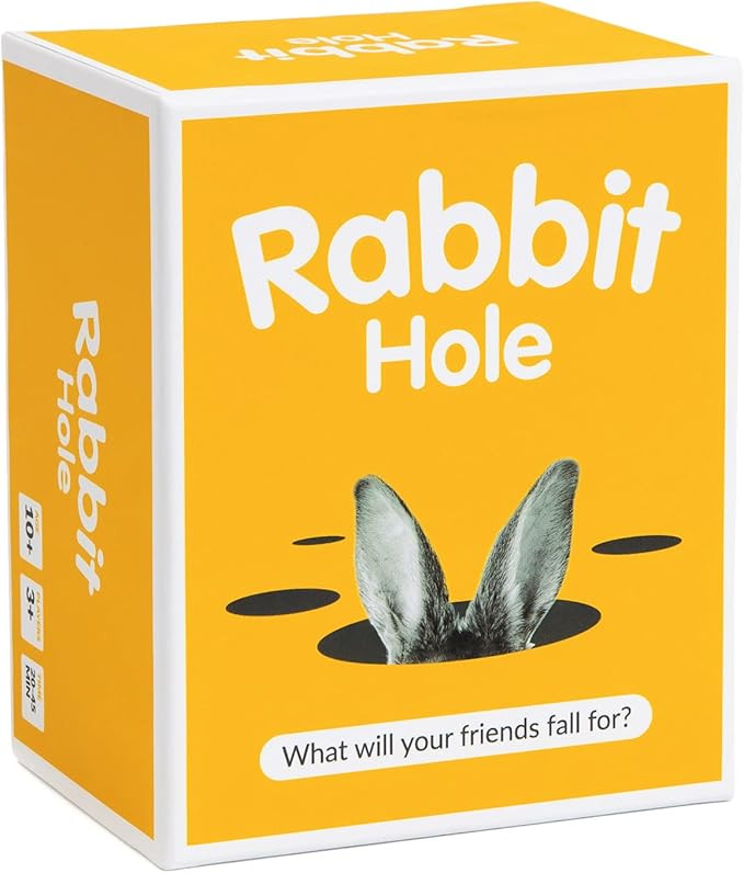 RABBIT HOLE Party Game - The “What Will Your Friends Fall for?” Family Card Game - for Kids, ... | Amazon (US)