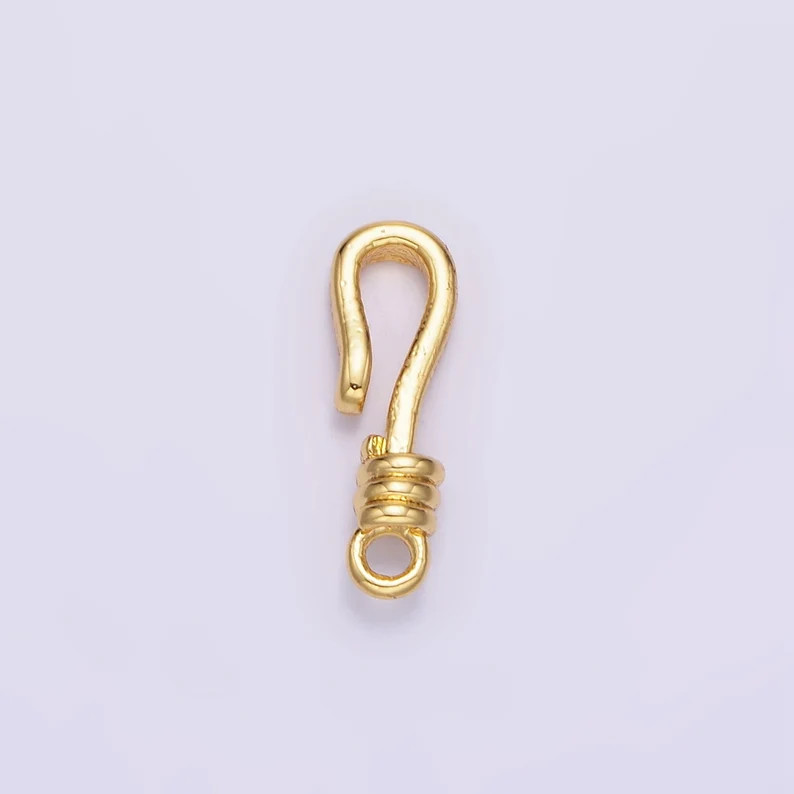 14K Gold Filled Hook Clasp for Bracelet Necklace Jewelry Making Supply Fish Hook End Clasp Z733 -... | Etsy (US)