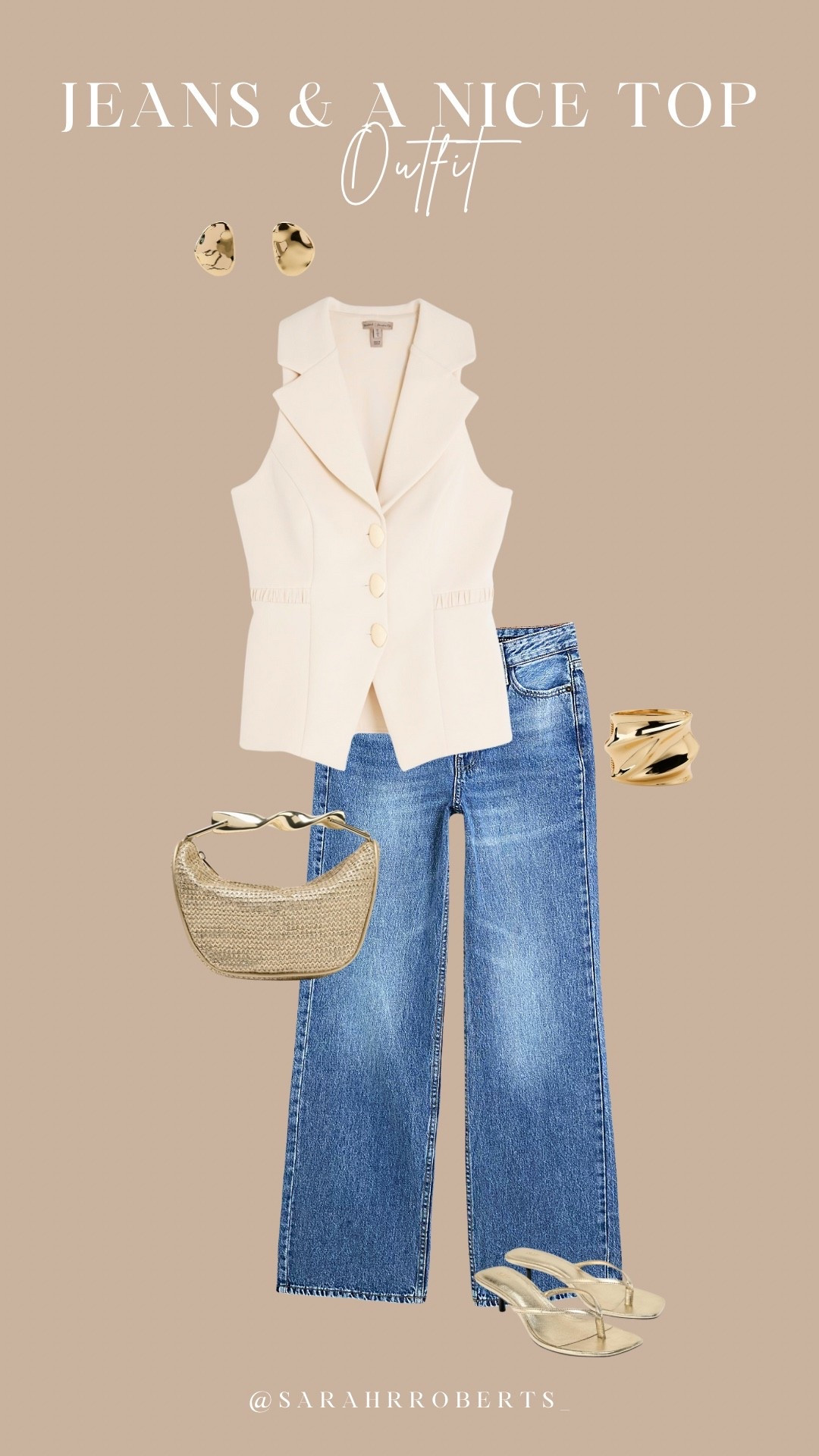 The perfect jeans and a nice top! Perfect for date night or dinner & drinks with the girls 🍸

#LTKuk #LTKstyletip #LTKdatenight