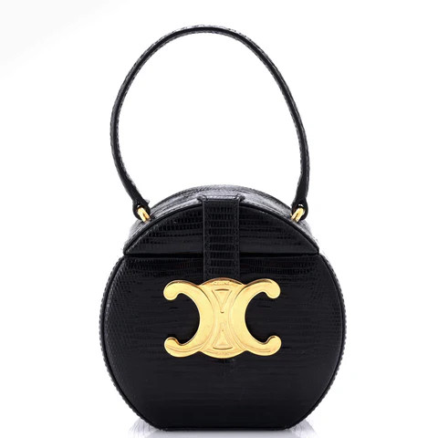 Round Box Bag Lizard | Rebag