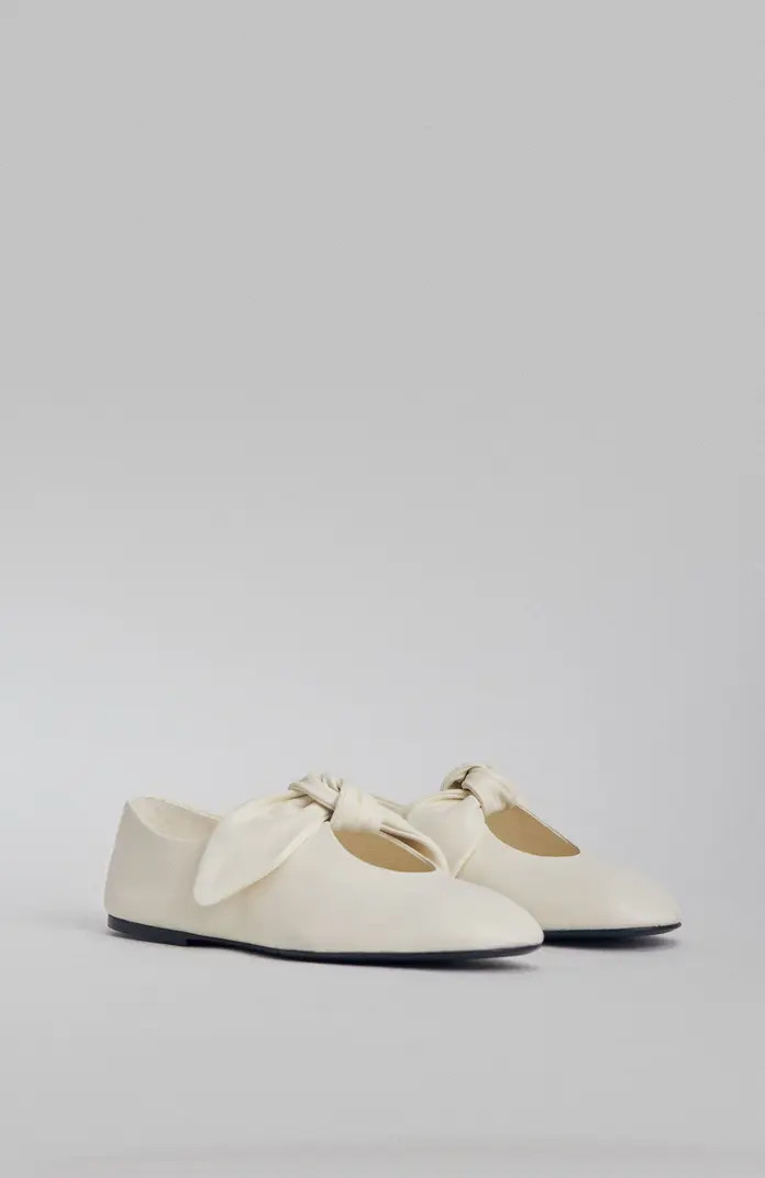 CO Bow Flat in Nappa Leather | Nordstrom | Nordstrom