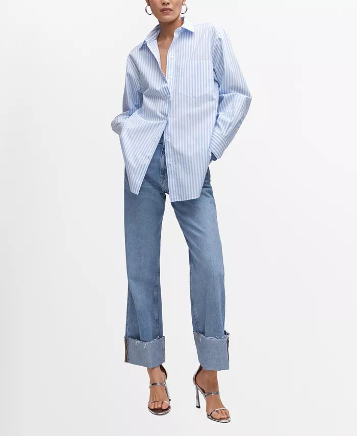 Women's Pocket Striped Shirt | Macy's