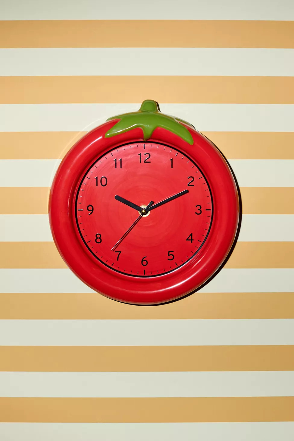 Tomato Wall Clock | Urban Outfitters (US and RoW)