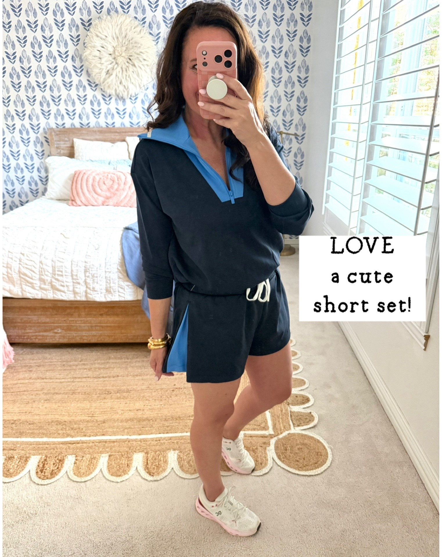 Cutest set! TTS. Wearing a small top, medium shorts. 40% off today
.


#LTKmomlife #LTKSaleAlert #LTKActive