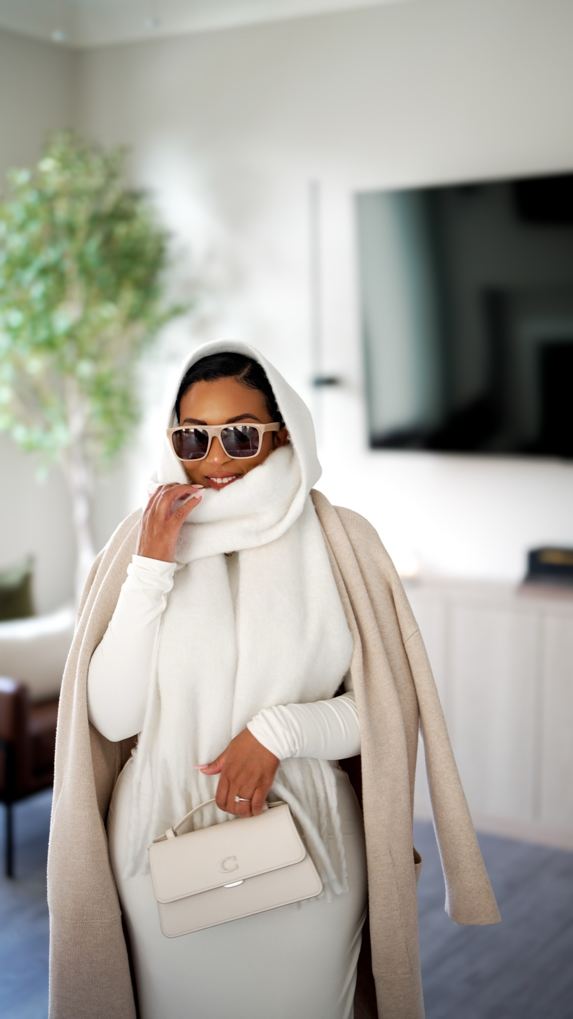 Winter Outfit Idea
Dress: M
Coatigan: M
Boots: 8.5 (Fashion To Figure - Not on LTK)
Sunglasses: (Dollar Tree - Not on LTK)

#LTKMidsize #LTKOver40 #LTKStyleTip