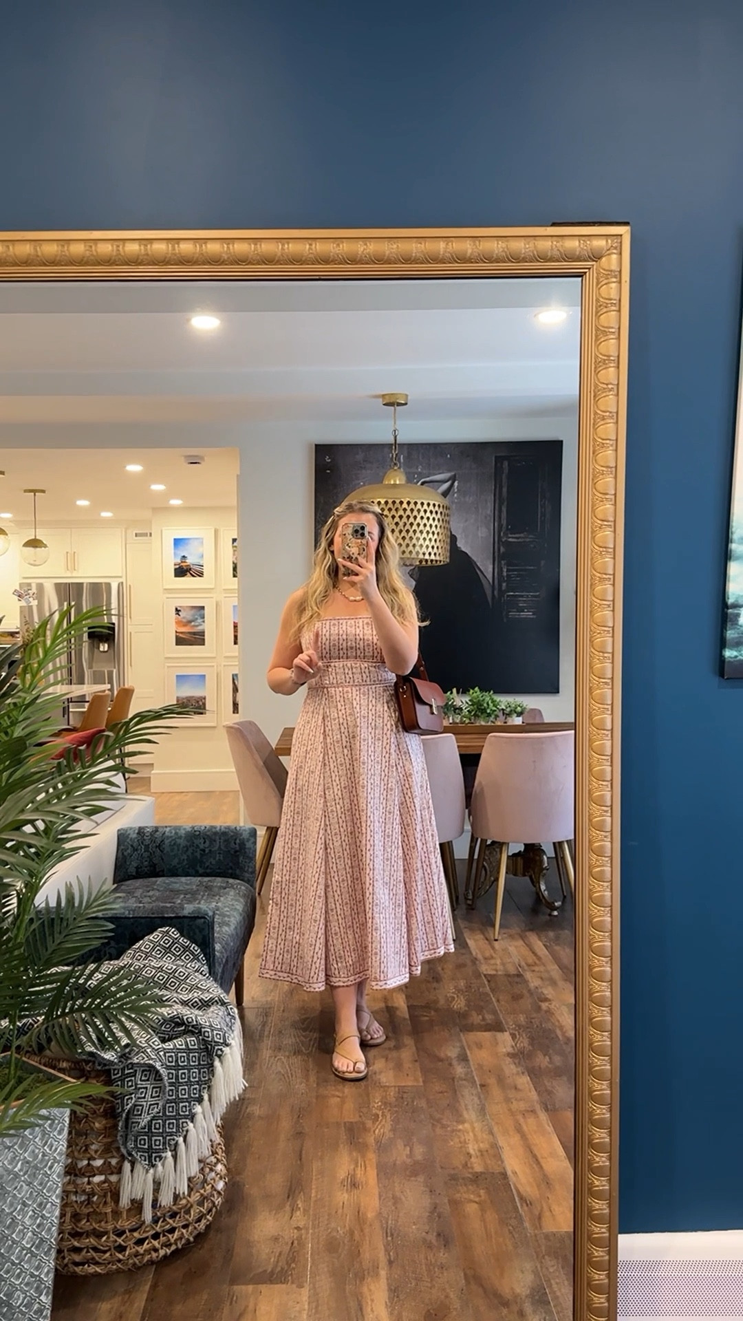 New Hill House dress silhouette! Wearing a large, true to size. Graduation dress, summer dress, summer outfit, summer outfits  

#LTKSeasonal #LTKMidsize #LTKStyleTip