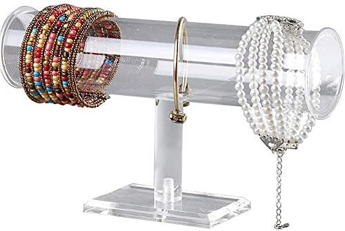 Amazon.com: Acrylic Removable Bracelet Display Holder Stand 1 Tier Jewelry Rack Watch Headdress F... | Amazon (US)