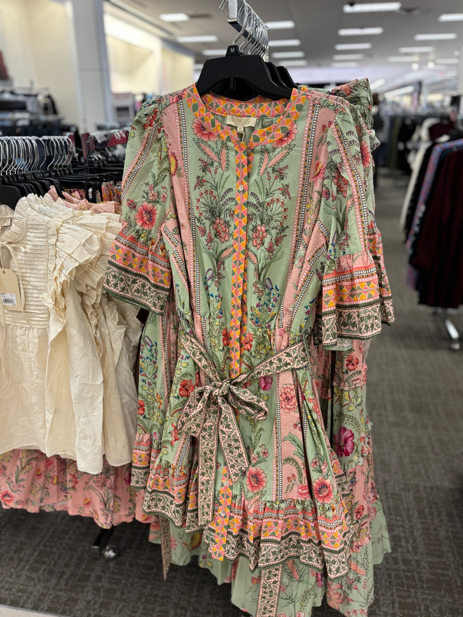 Women's Farmers Market Bell Sleeve Belted Mini Dress 20% off with code: SHOPPER20 🌸✨👏🏻 Farm Rio Inspired dress from #kohls • @kohls dresses for spring - #kohlsfashion #kohlsfinds

#LTKootd #LTKgrwm #LTKTravel