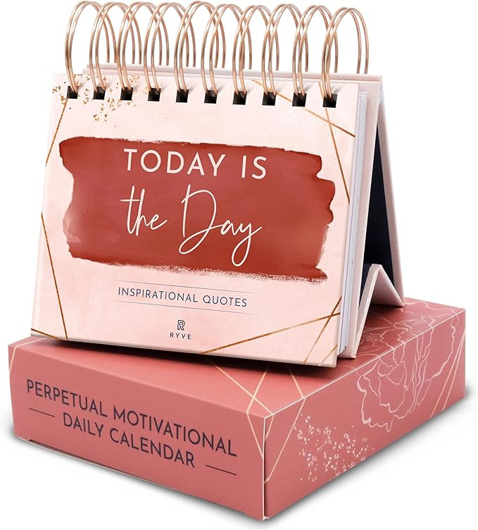 Motivational Daily Flip Calendar with 366 Inspirational Quotes – Inspirational Gifts for Women,... | Amazon (US)