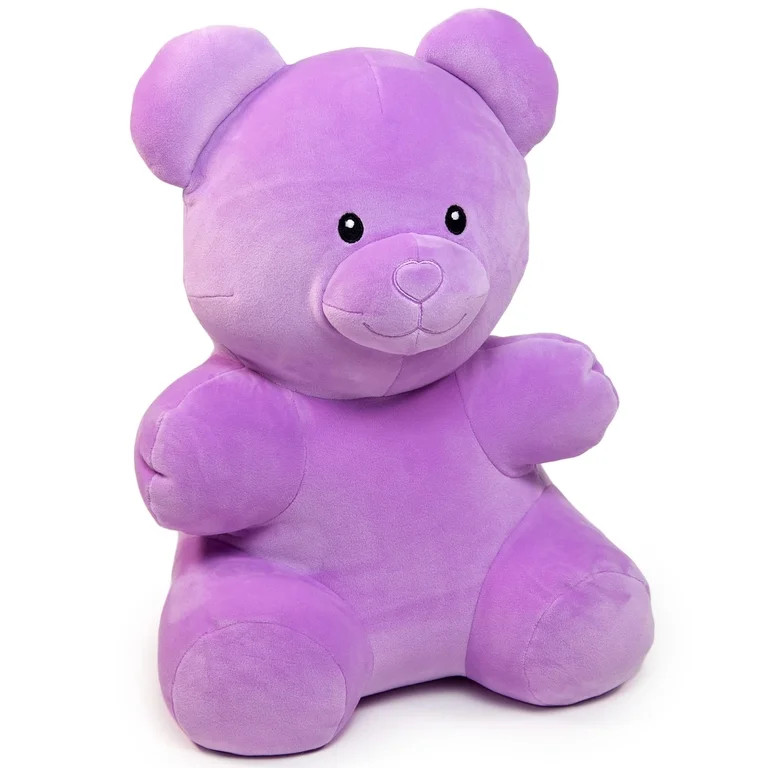 Valentine's Day Purple Gummy Bear Plush, 16 in, by Way To Celebrate | Walmart (US)