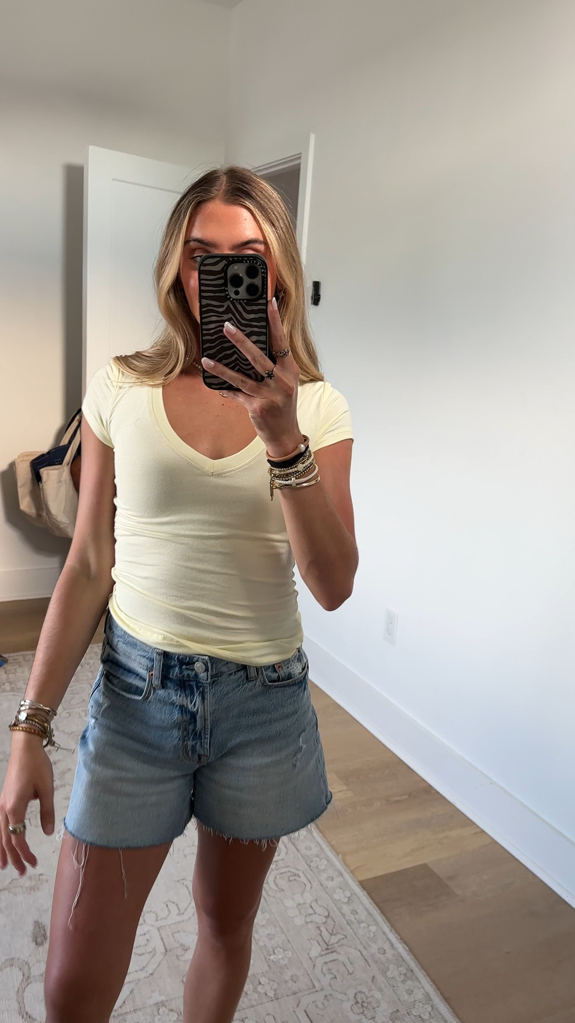 Amazon size small Danysu Womens Tops with Built in Bra V Neck Short Sleeve Fitted Crop Shirts | No See Through, Bra Free, Slim Fit, Seamless, Low Cut, Stretchy Breathable Cotton, Summer, Workout, Casual Cute Going Out Top

#LTKootd #LTKSeasonal #LTKSaleAlert