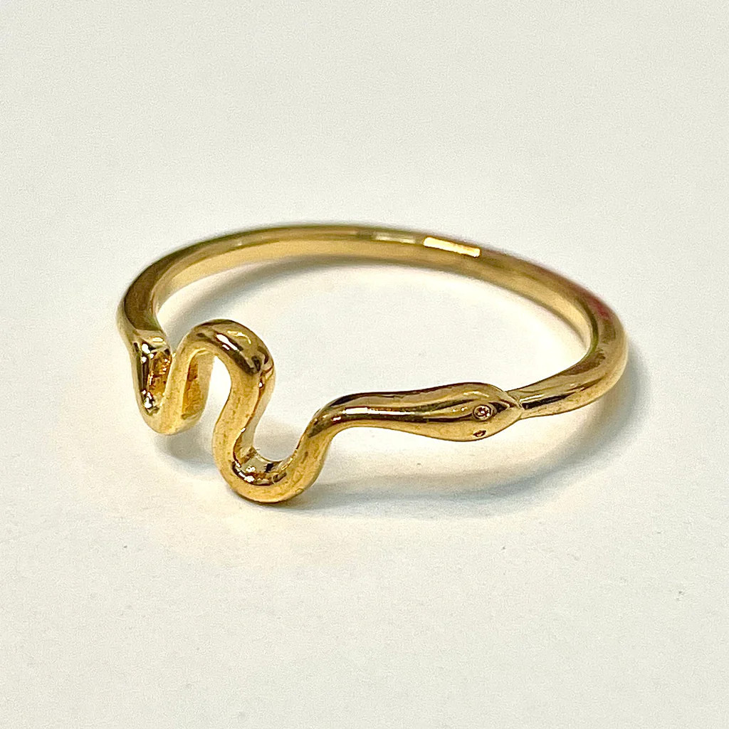 Dainty Snake Ring | Ellie Vail Jewelry