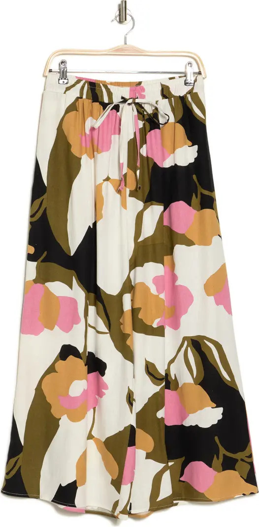 Vince Camuto Crop Linen Blend Pants | Nordstromrack | Nordstrom Rack