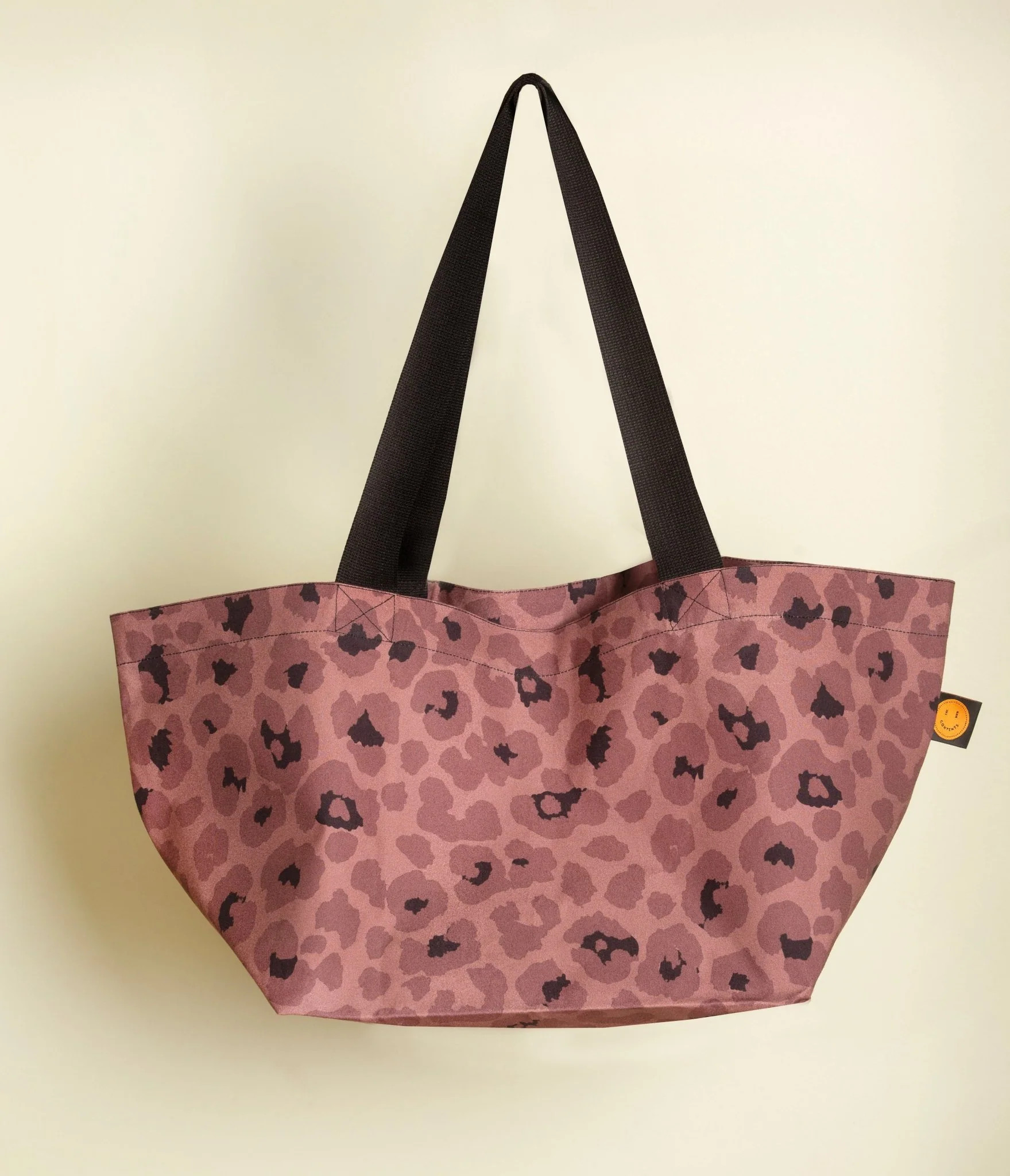 Mini Mocha Leopard Contents Bag | The Contents Bag