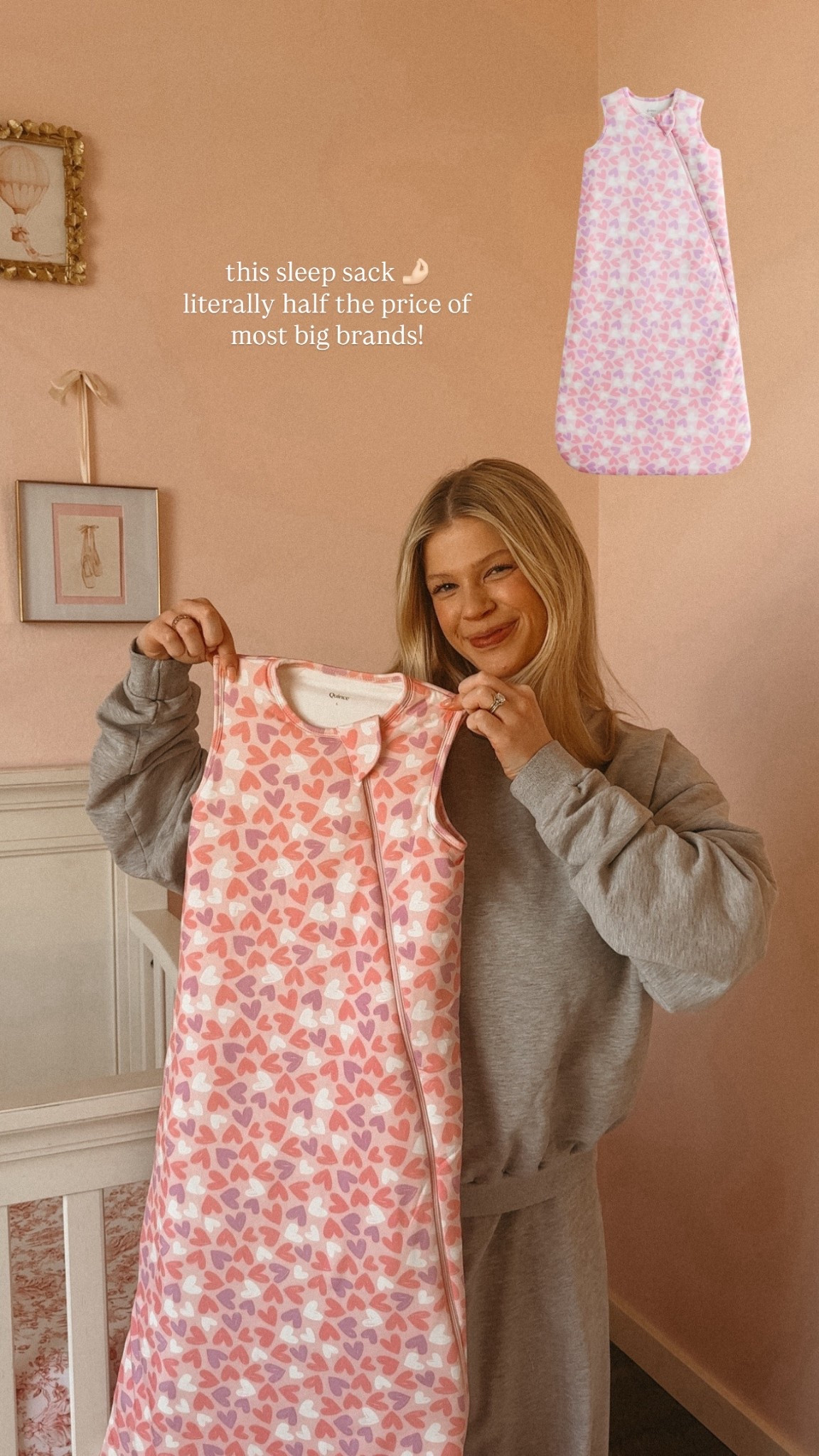 @Quince is literally half the price of most sleep sacks!!! 

#LTKmomlife #LTKgrwm #LTKSpringSale