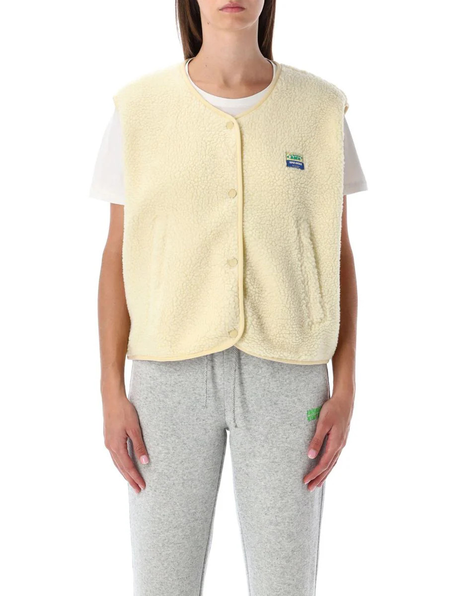 American Vintage Hoktown Fleece Vest | Baltini