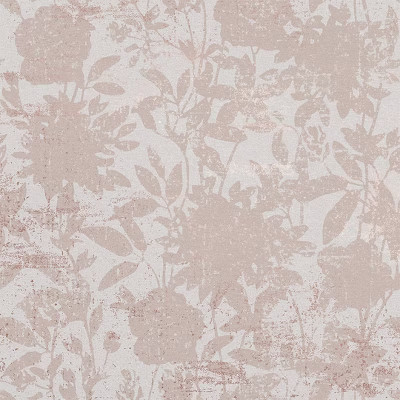 Tempaper & Co. 28 sq ft Garden Floral Peel and Stick Wallpaper Metallic Pink | Target