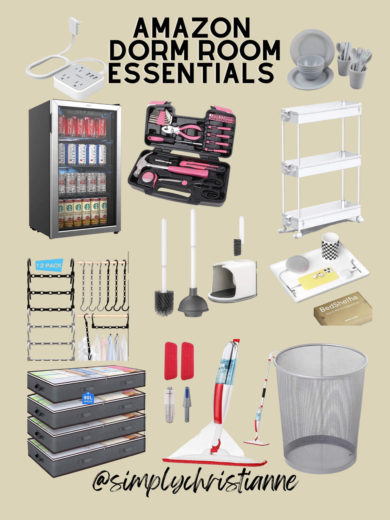 Dorm room essentials 

#LTKhome #LTKFind #LTKBacktoSchool