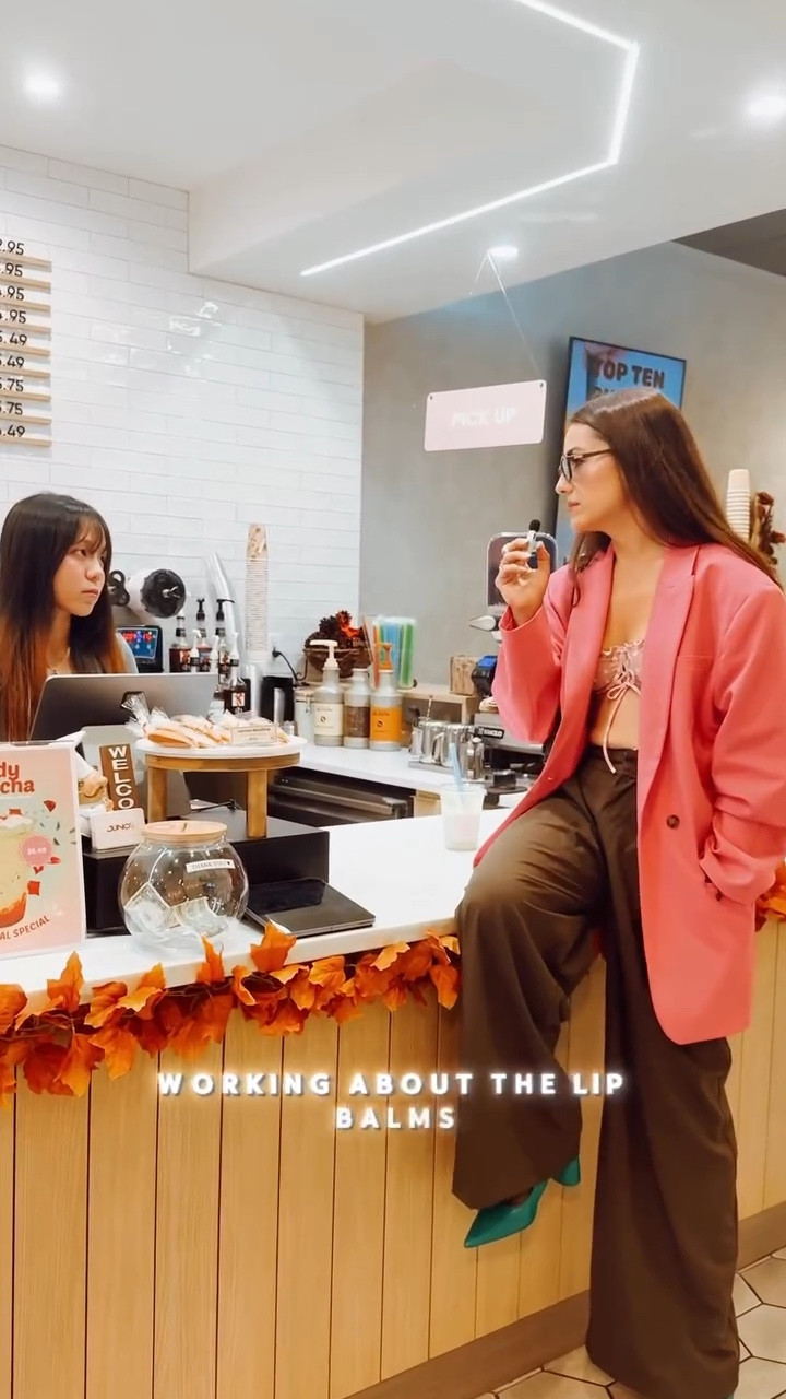 AD | Battle of the Balms: RHODE vs. @vitamasques 💄☕️
Hydration, texture, and shine… @vitamasques Lip Butter Balm (with peptides) gives luxe, glossy moisture for $4.99 at @target an accessible dupe that still feels boujee. Do the math 😏💋

Filmed at my favorite coffee spot ☕️ @junobakery thank you to the sweetest barista for joining my little lip balm moment 🤍🥹
.
.
.
.
.
.
.
.
#VITAMASQUES #TargetBeauty #TargetFinds #LipCare #LipBalm #AffordableLuxury #BeautyOnABudget #HydratingLips #MakeupMustHave #BeautyReels #VitamaskLipButterBalm #TargetStyle lip balm lip care hydrating lips moisturizing lip balm glossy lips peptides skincare lip butter lip balm comparison lip care routine affordable lip care vitamasques target finds target beauty beauty on a budget affordable luxury makeup must have coffee shop vibes self care moment daily routine beauty content creator product review reel skincare lover beauty influencer trendy makeup finds viral beauty product