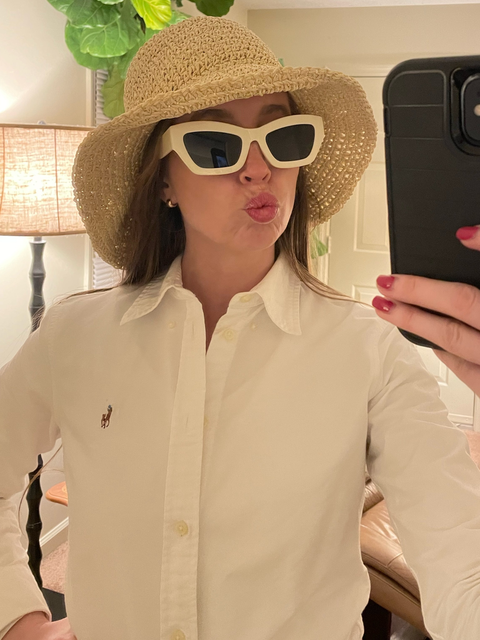 This straw bucket hat is only $20, and these white cat eye sunglasses are $38! 
.
Target finds vacation outfit spring break 

#LTKStyleTip #LTKSeasonal #LTKFindsUnder50