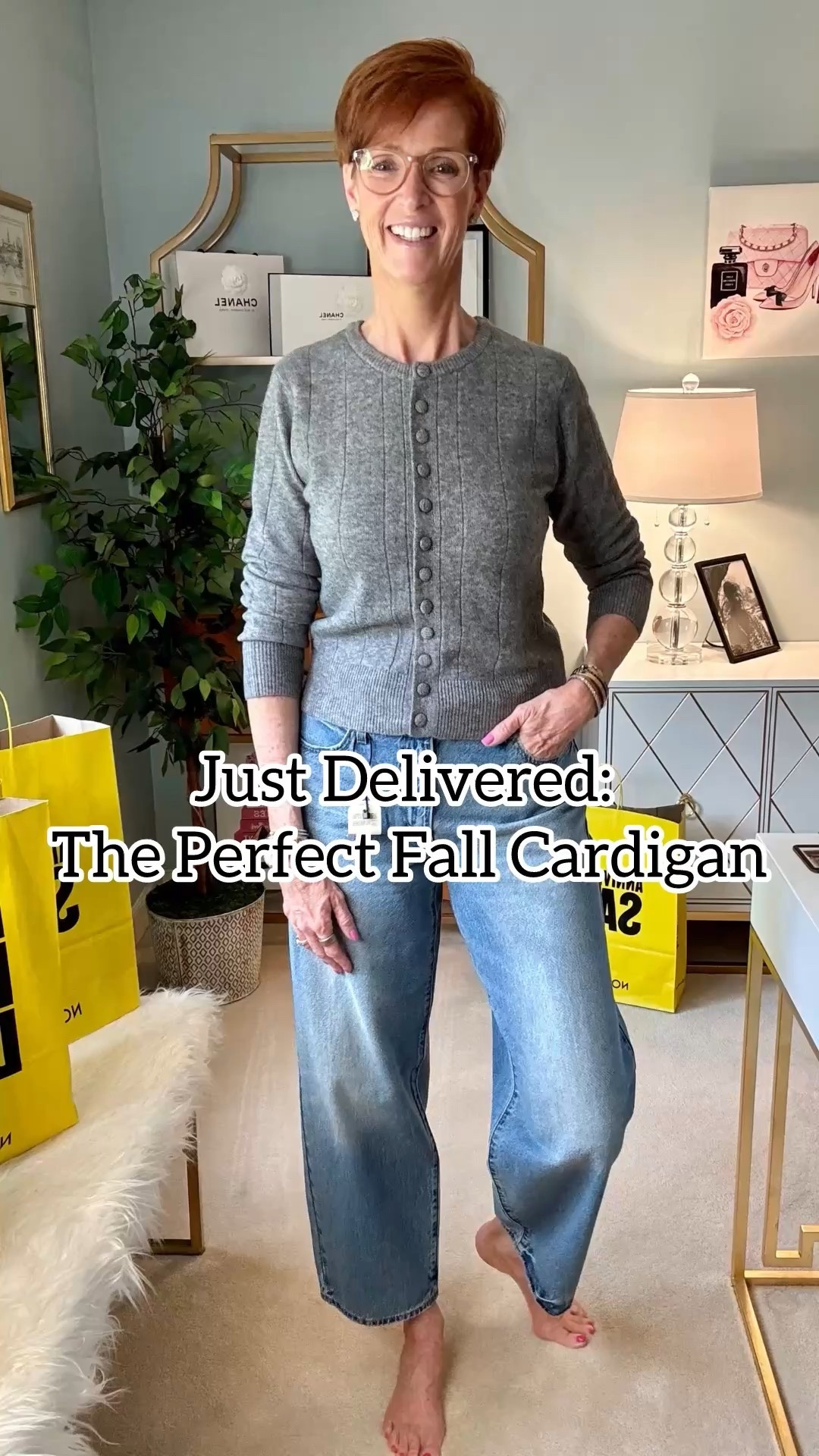 Grey Cardigan, Fall Layering Staple 

This grey button-up cardigan is a polished layering piece from the Nordstrom Anniversary Sale. Now that the sale is open to everyone, pieces are moving quickly—and this new arrival is a standout. In this video, I’m styling a long sleeve grey cardigan with covered buttons, paired with the same light wash baggy dad jeans featured previously. It’s a great example of effortless, timeless style that works for women over 40 transitioning into fall. 

The Nordstrom Sale is now public and things are selling fast—don’t wait if you see something you love.

grey cardigan fall outfit, Nordstrom cardigan try-on, NSale 2025 outfit idea, over 40 layering style, covered button sweater, classic cardigan look

#nsale2025 #nordstromtryon #over40style #shorts #viralshorts


Grey Cardigan, Fall Layering Staple #shorts, NSale cardigan try-on, grey sweater Nordstrom sale, layering outfit for fall, a tall drink of style, women over 40 outfit ideas

#LTKStyleTip #LTKOver40 #LTKSaleAlert