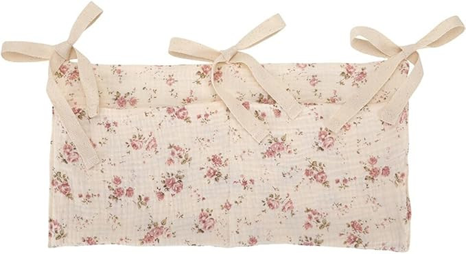 Baby Crib Pocket with Straps Hanging Baby Diaper Caddy Organizer, Diaper Stacker Classified Stora... | Amazon (US)