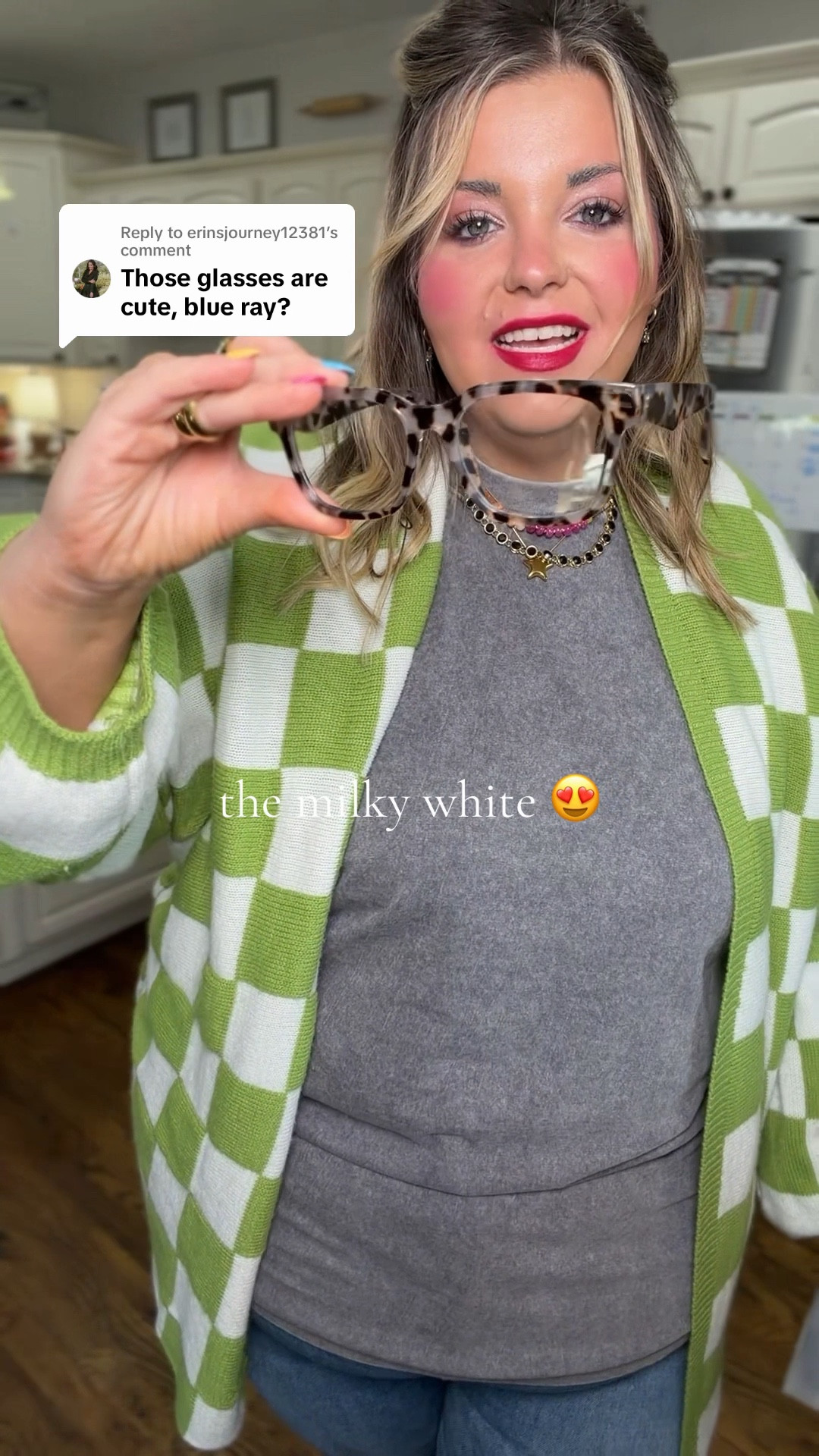 How fun are these blue light glasses! An easy fashion accessory plus they help your eyes 

#LTKPlusSize