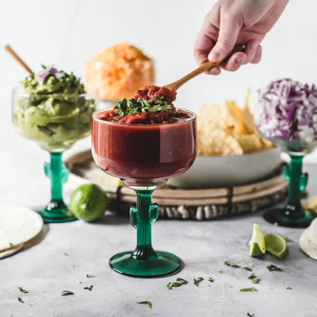 Libbey Libbey Cactus Margarita Glasses | Wayfair North America