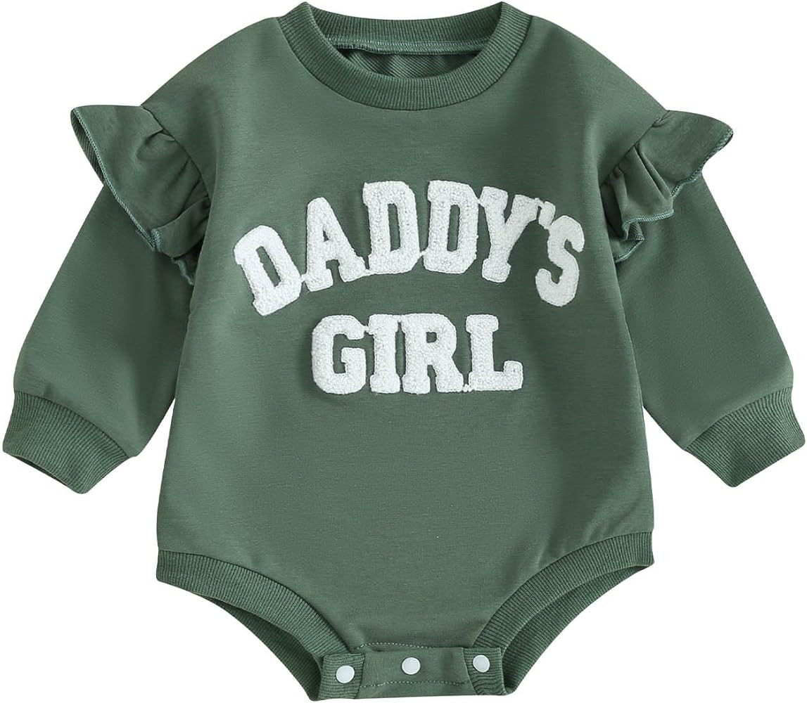 Toddler Baby Sister Romper Big Sister Little Sister Matching Clothes Fall Outfit Infant Newborn S... | Amazon (US)