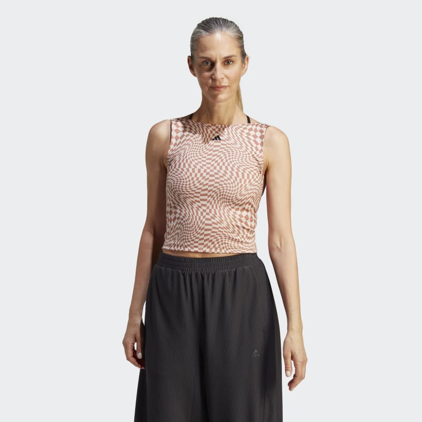 Print Clash Yoga Tank Top | adidas (US)
