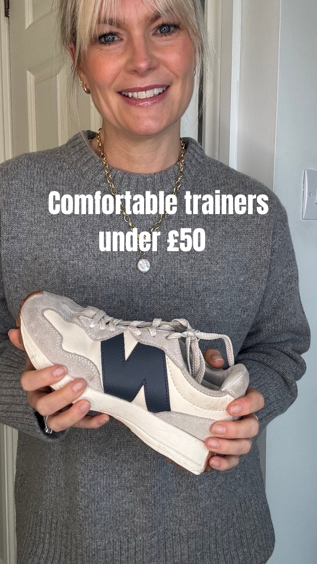 I live in my New Balance trainers but I spotted these at M&S last week which are very similar and also super comfy … but are just under £50!! 

Sizes 3-8 and half sizes in some of the colours too. 

Trainers 
Footwear 
Casual outfits 

#LTKshoes #LTKuk #LTKwinter