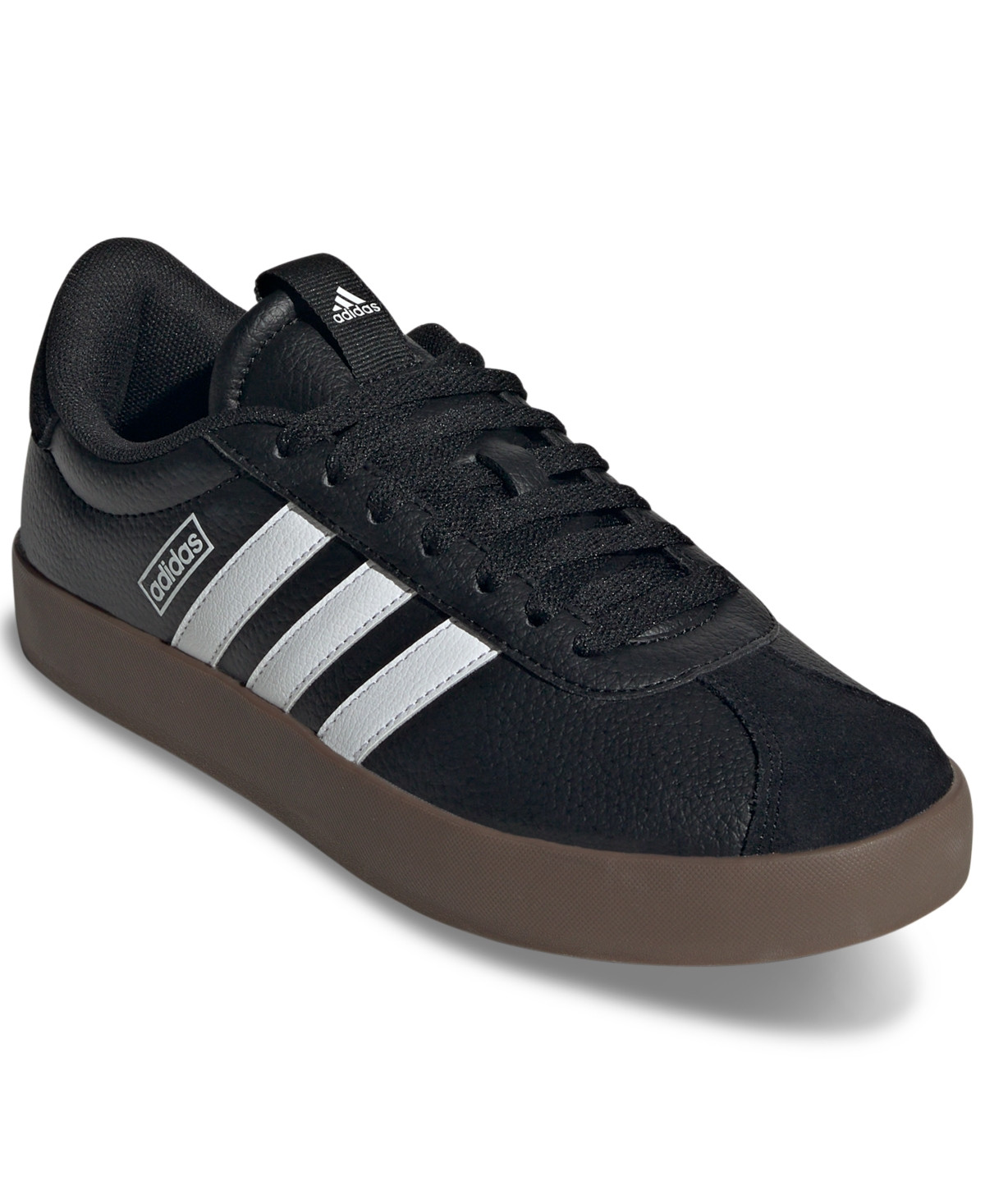 adidas Women's Vl Court 3.0 Casual Sneakers from Finish Line - Core Black, White, Gum | Macy's